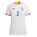 Belgium Toby Alderweireld #2 Replica Away Shirt Ladies World Cup 2022 Short Sleeve
